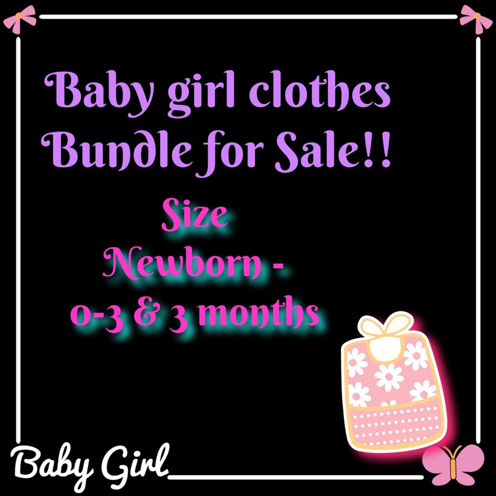 Bundle of girl clothes